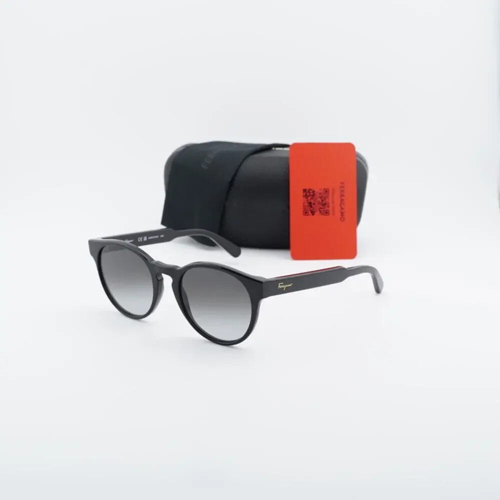 NEW!! Salvatore Ferragamo SF1068S 001 Black Sunglasses authentic